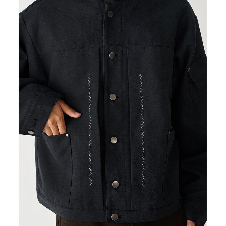 MSN1120-252 麂皮感工裝外套 M-Line Faux Suede Chore Jacket