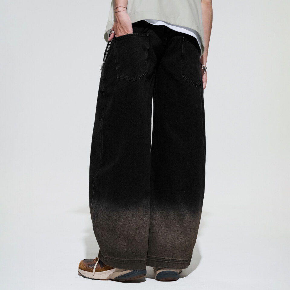 水洗丹寧長褲 MEL 26. Washed Denim Jeans