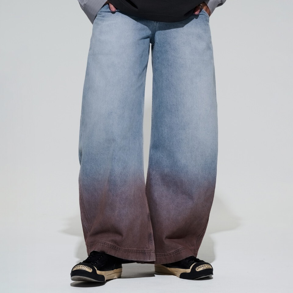水洗丹寧長褲 MEL 26. Washed Denim Jeans