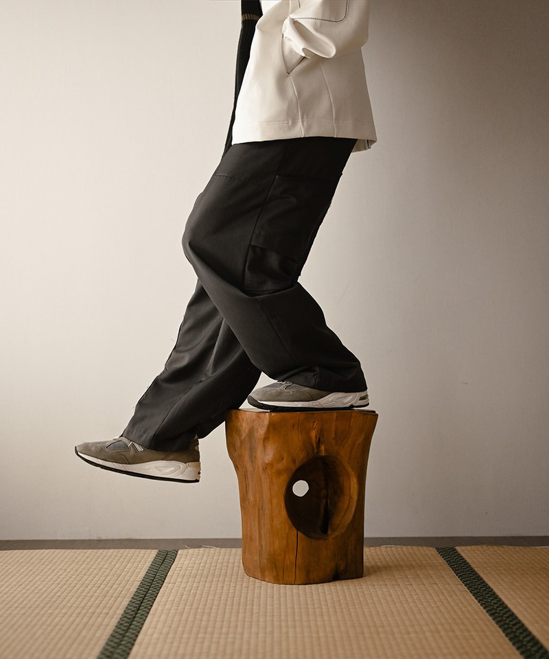 MELSIGN 立體剪裁長褲 Colour Matching Trousers