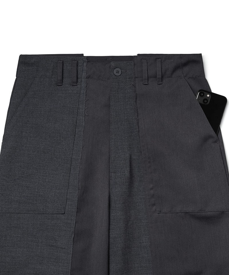 MELSIGN 立體剪裁長褲 Colour Matching Trousers
