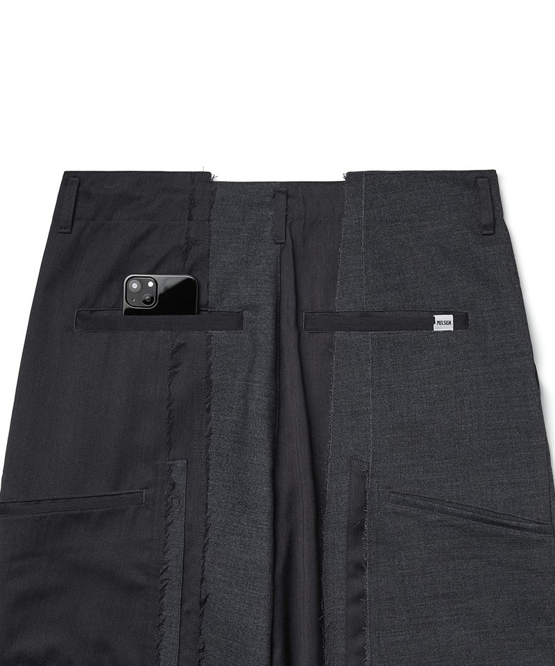 MELSIGN 立體剪裁長褲 Colour Matching Trousers