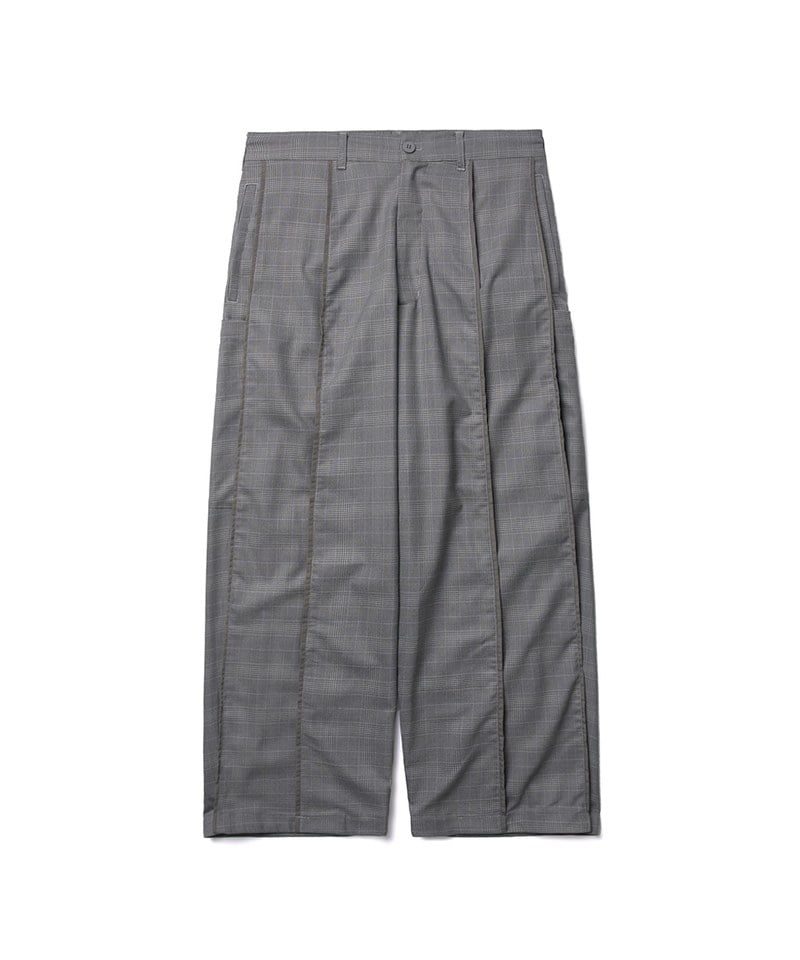 MELSIGN 寬鬆格紋長褲 Baggy Tartan Trousers V2