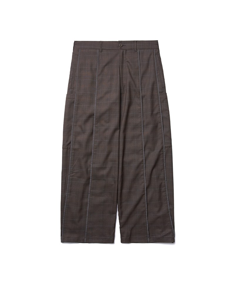 MELSIGN 寬鬆格紋長褲 Baggy Tartan Trousers V2