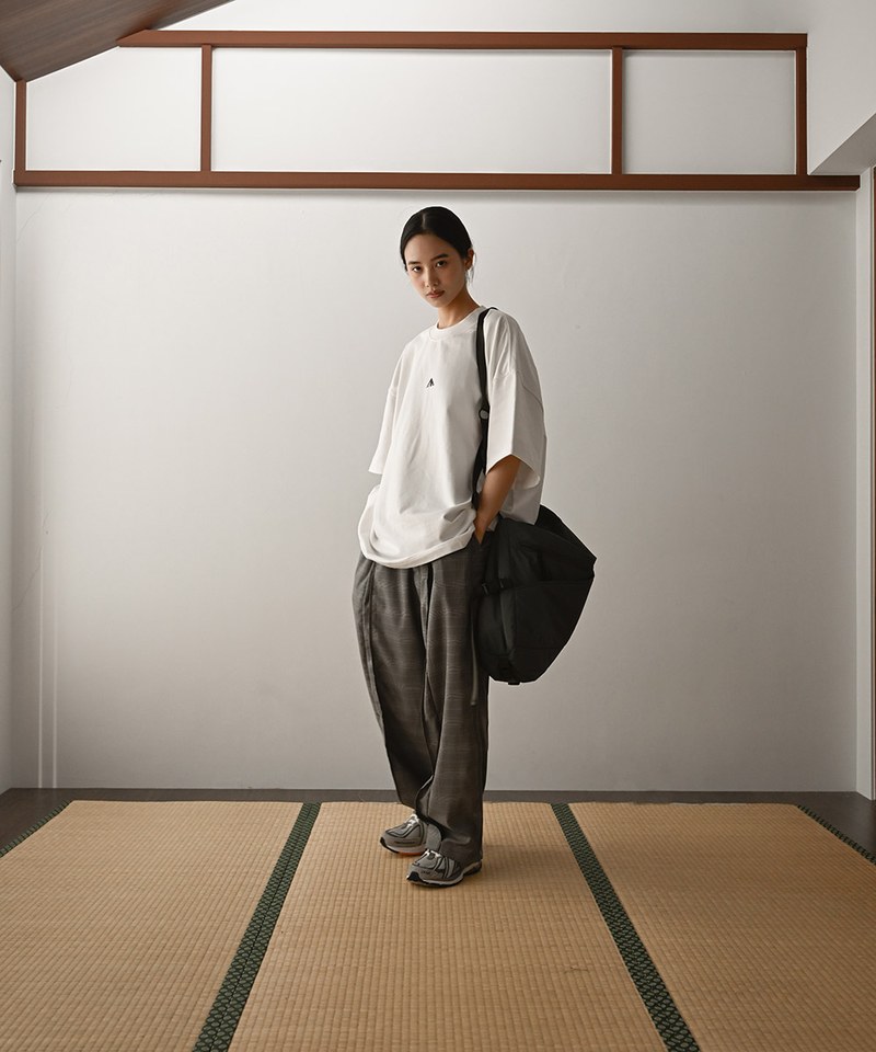 MELSIGN 寬鬆格紋長褲 Baggy Tartan Trousers V2