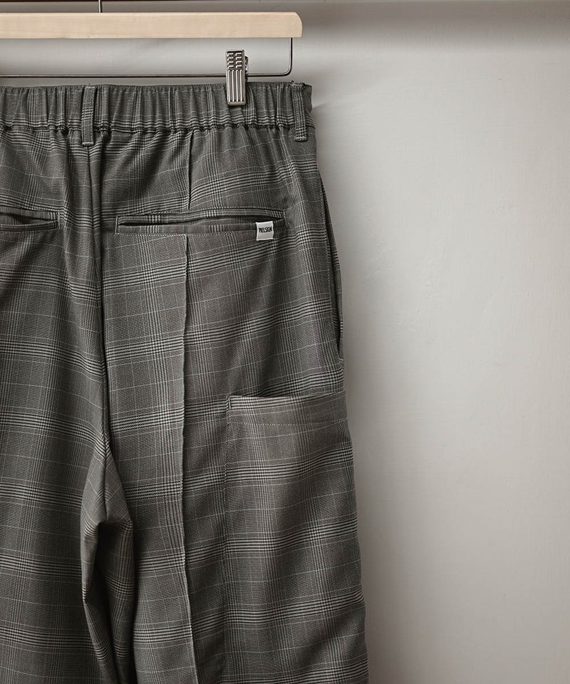 MELSIGN 寬鬆格紋長褲 Baggy Tartan Trousers V2