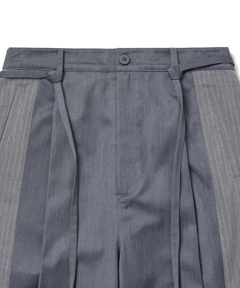 MELSIGN 拼接長褲 April Stripe Splicing Trousers