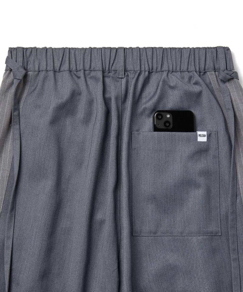 MELSIGN 拼接長褲 April Stripe Splicing Trousers