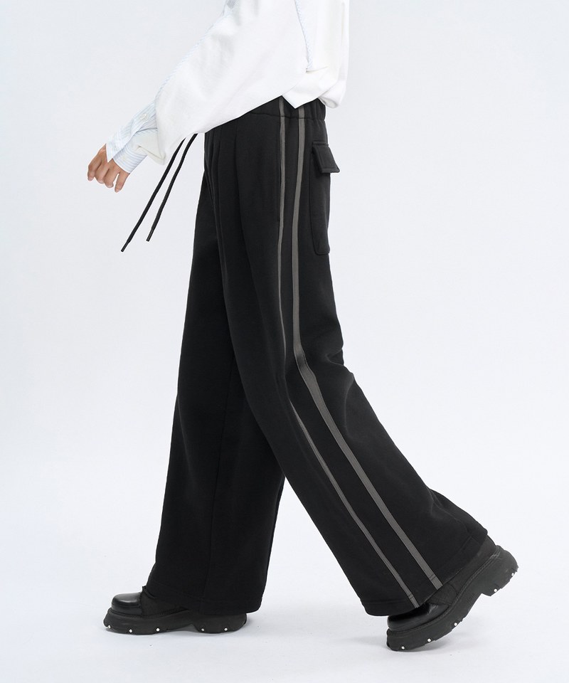 MSN1625-251 鬆緊抽繩長褲 3X-Tailoring Track Pants