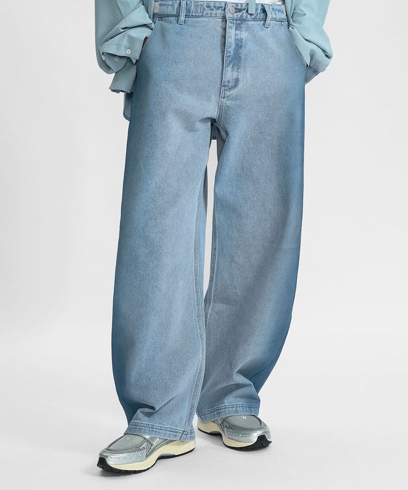 MSN1629-251 水洗丹寧長褲 MEL 25. Washed Denim Jeans