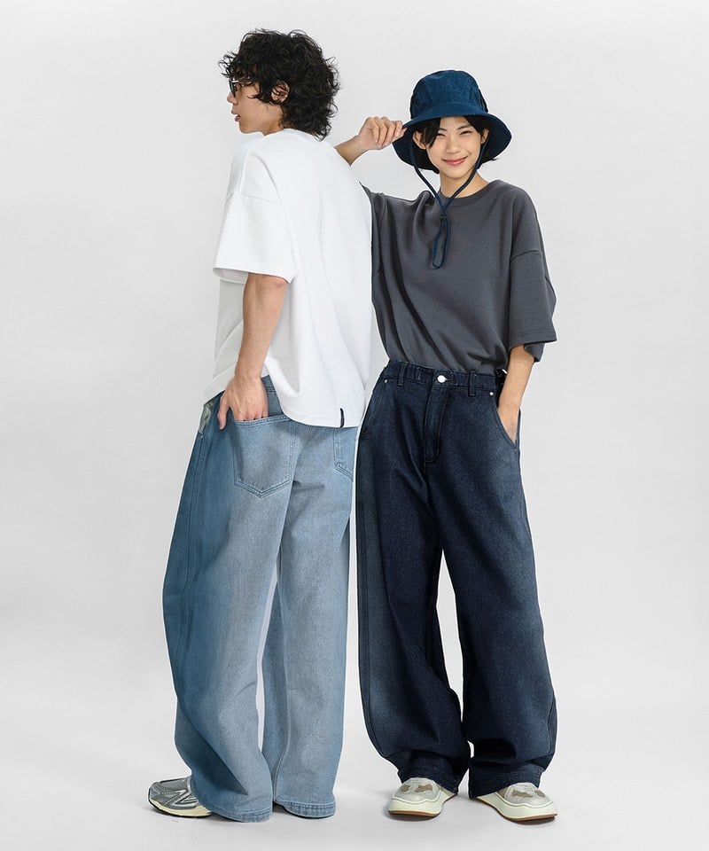 MSN1629-251 水洗丹寧長褲 MEL 25. Washed Denim Jeans