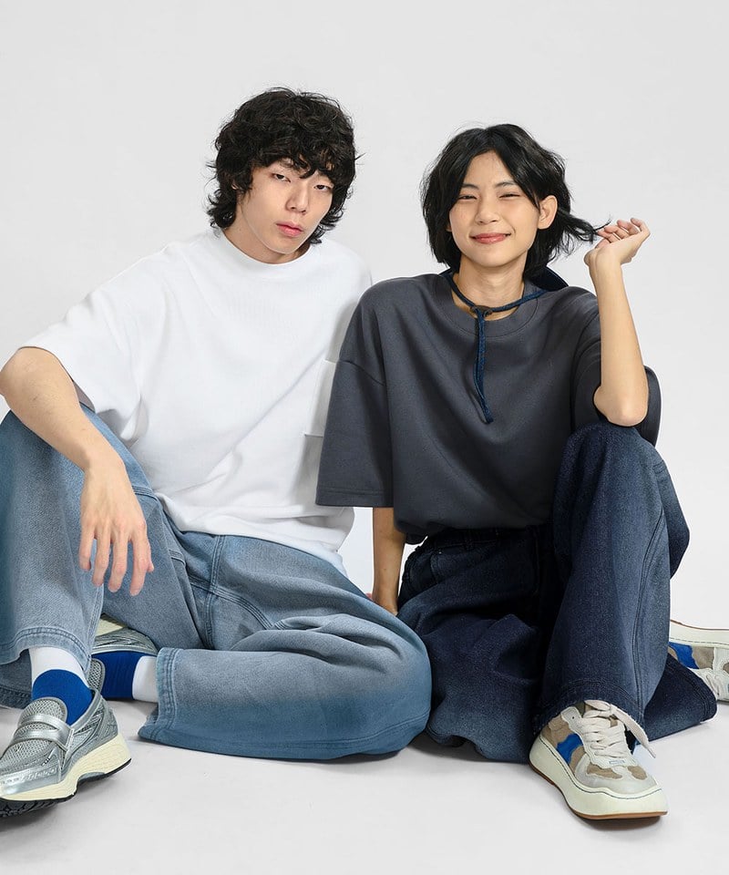 MSN1629-251 水洗丹寧長褲 MEL 25. Washed Denim Jeans