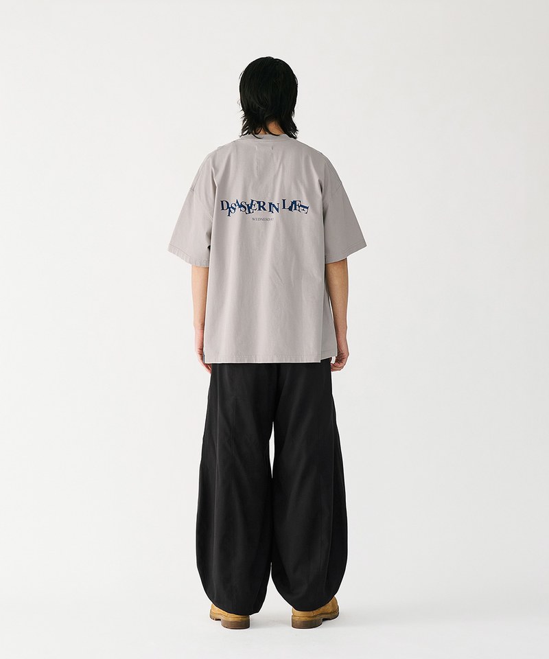 MSN1630-252 圓闊開衩長褲 Special Cutting Linen Pants
