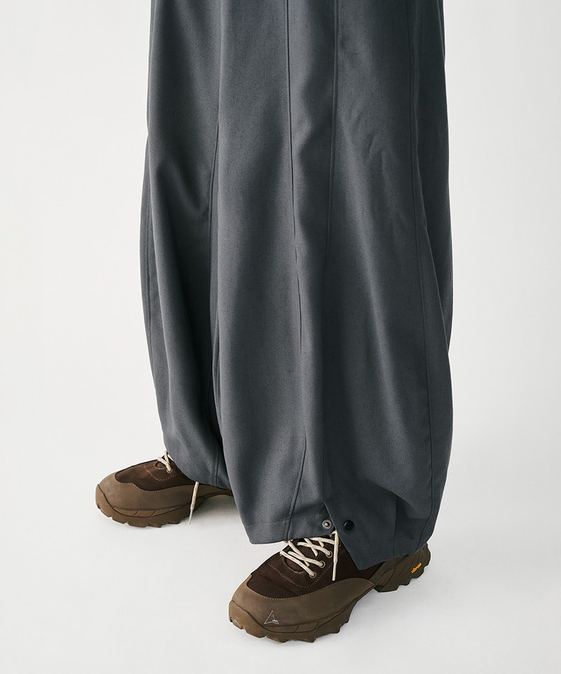 MSN1630-252 圓闊開衩長褲 Special Cutting Linen Pants