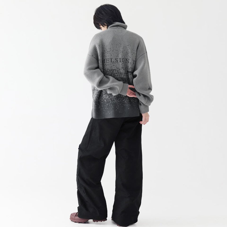 補丁弧形褲 Patch Curved Pants