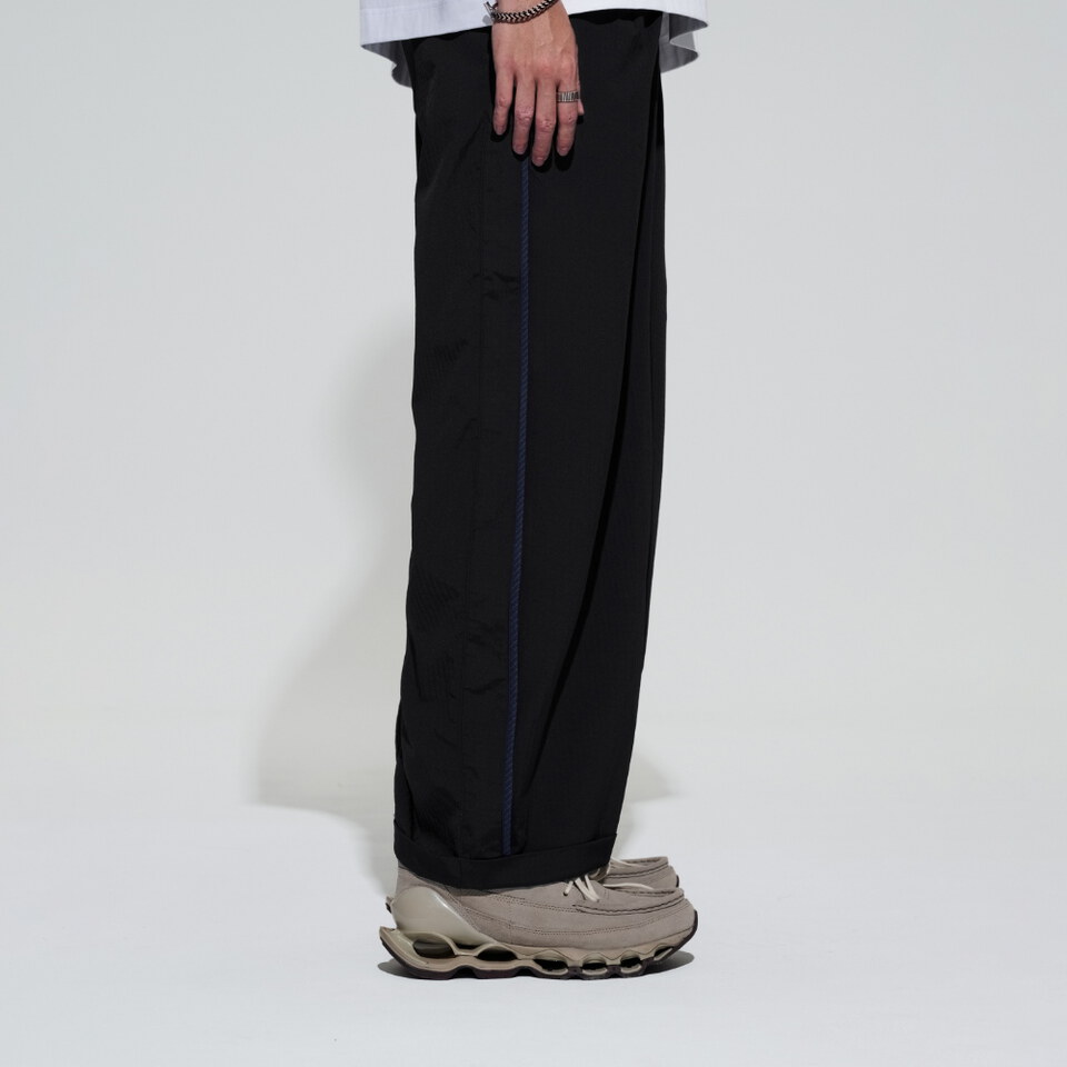 格紋長褲 Plaid Track Pants