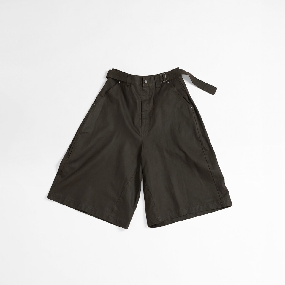 極簡七分褲 Cropped Drapey Baggy Pants