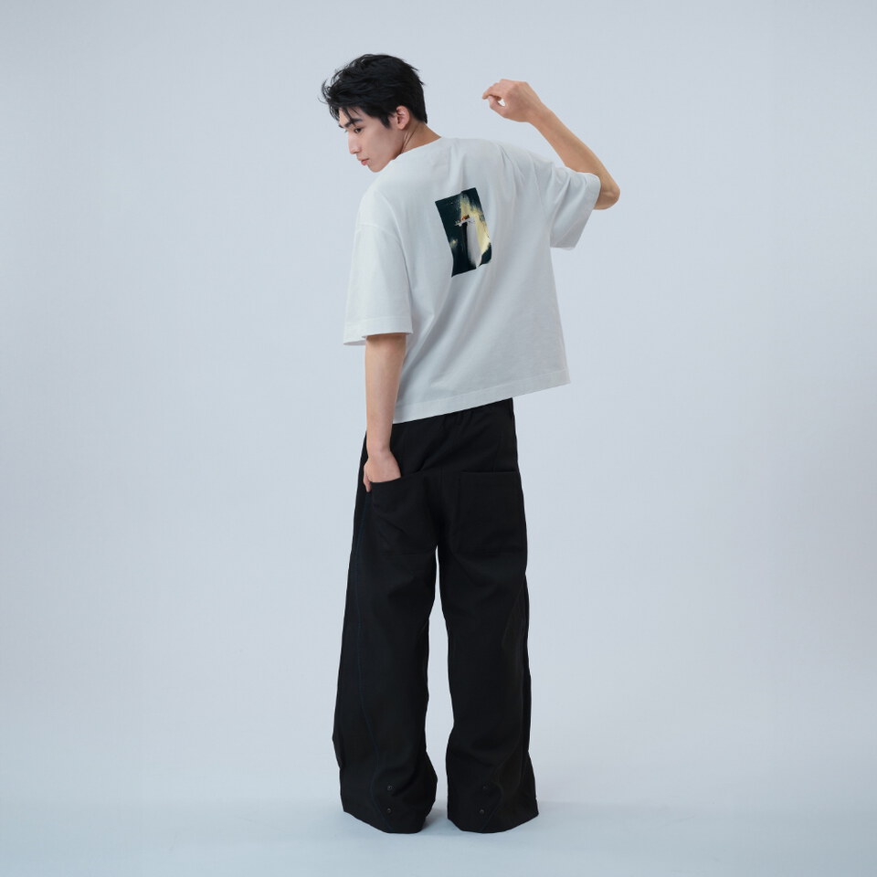 跳色滾邊長褲 Outline Piped Pants