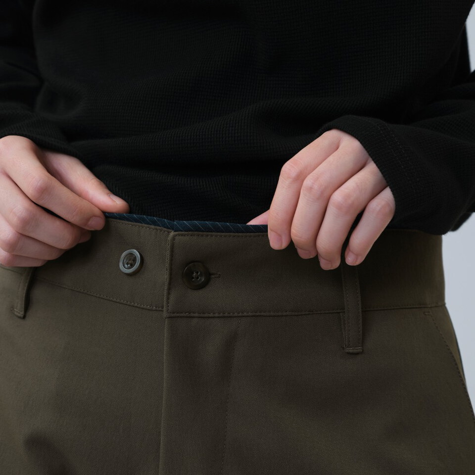 跳色滾邊長褲 Outline Piped Pants