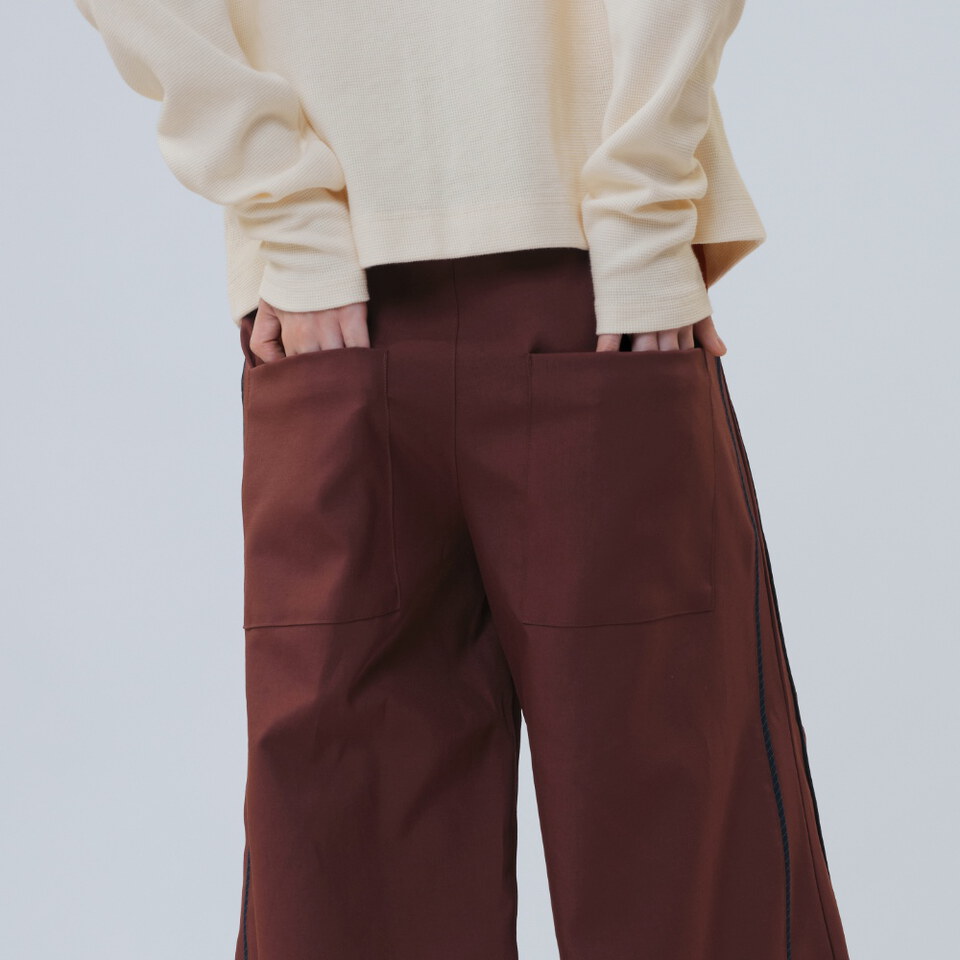 跳色滾邊長褲 Outline Piped Pants