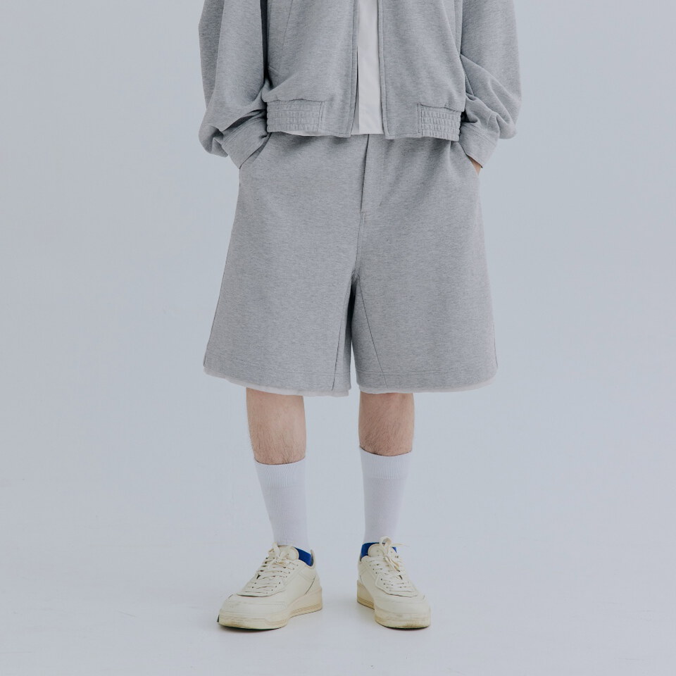 休閒短褲 Layered Edge Sweatshorts