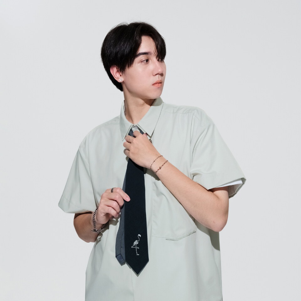 拼色領帶 Two-Tone Crane Tie