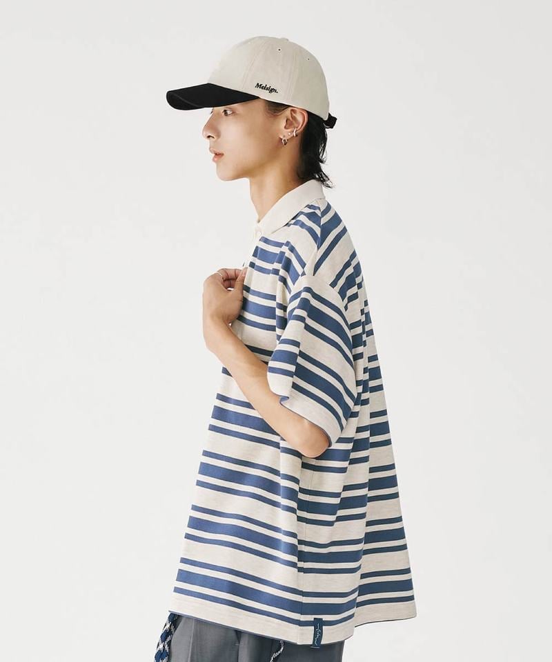 MSN3605-252 條紋Polo衫 Wide Stripe Polo
