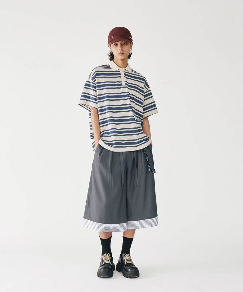MSN3605-252 條紋Polo衫 Wide Stripe Polo