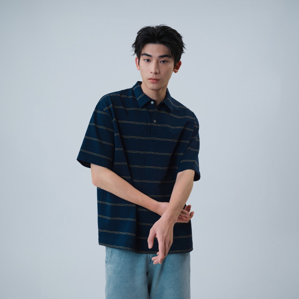 條紋Polo衫 Dadcore Border Polo