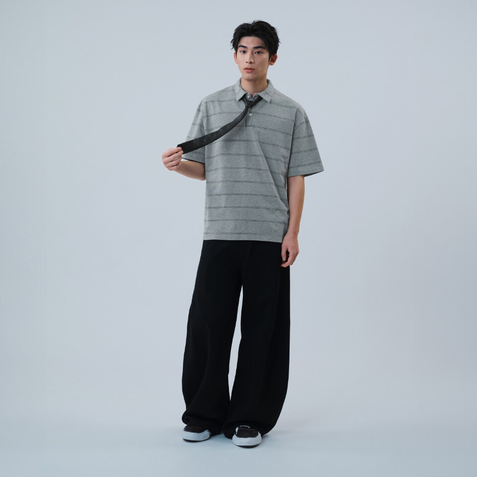 條紋Polo衫 Dadcore Border Polo