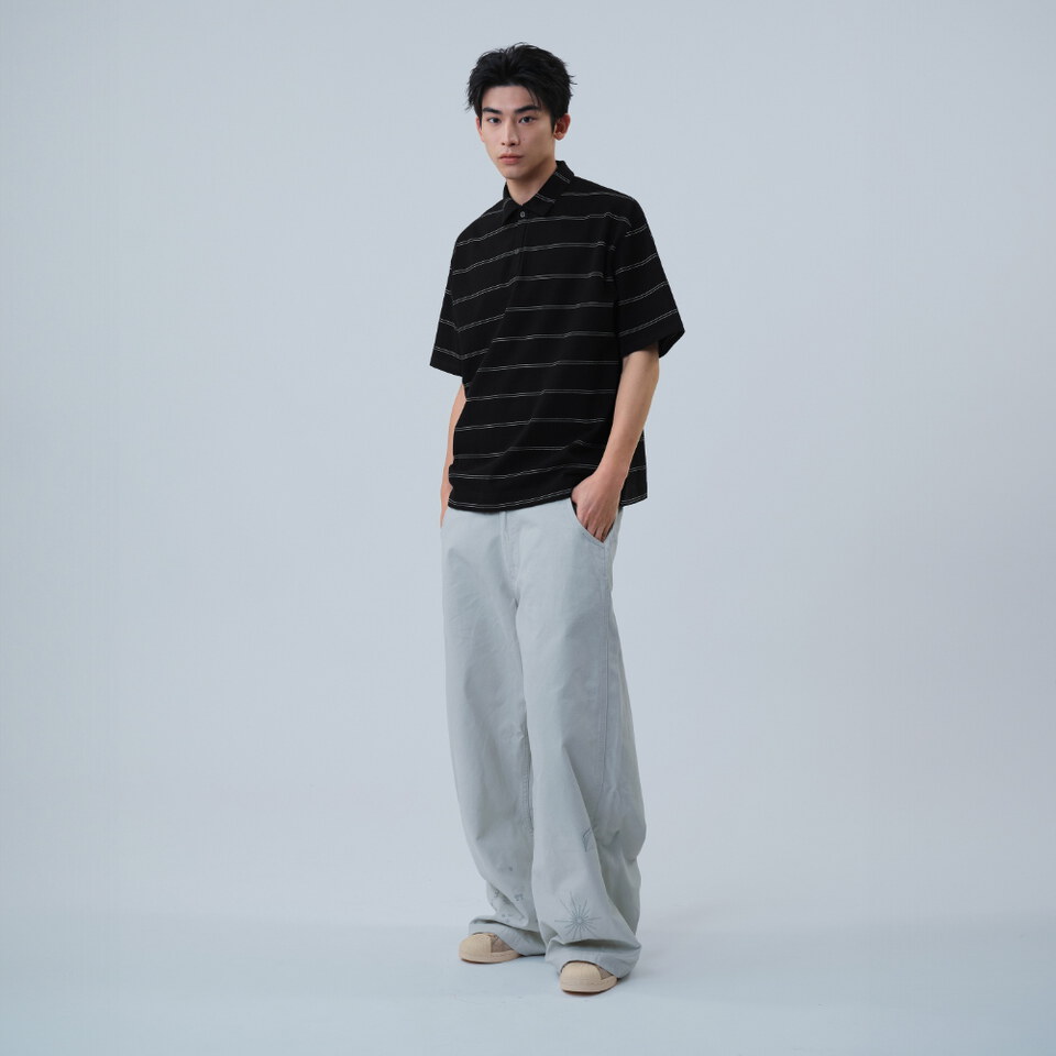 條紋Polo衫 Dadcore Border Polo