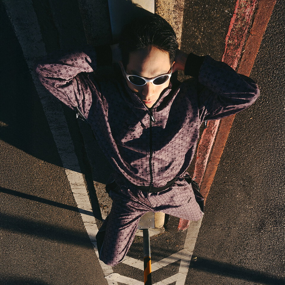 THE KLUB CLUB MONOGRAM TRAINING PANT