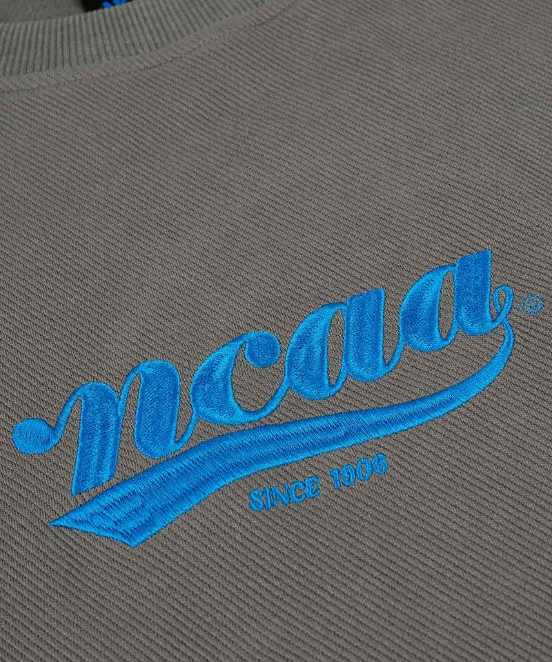 基本斜紋LOGO大學T