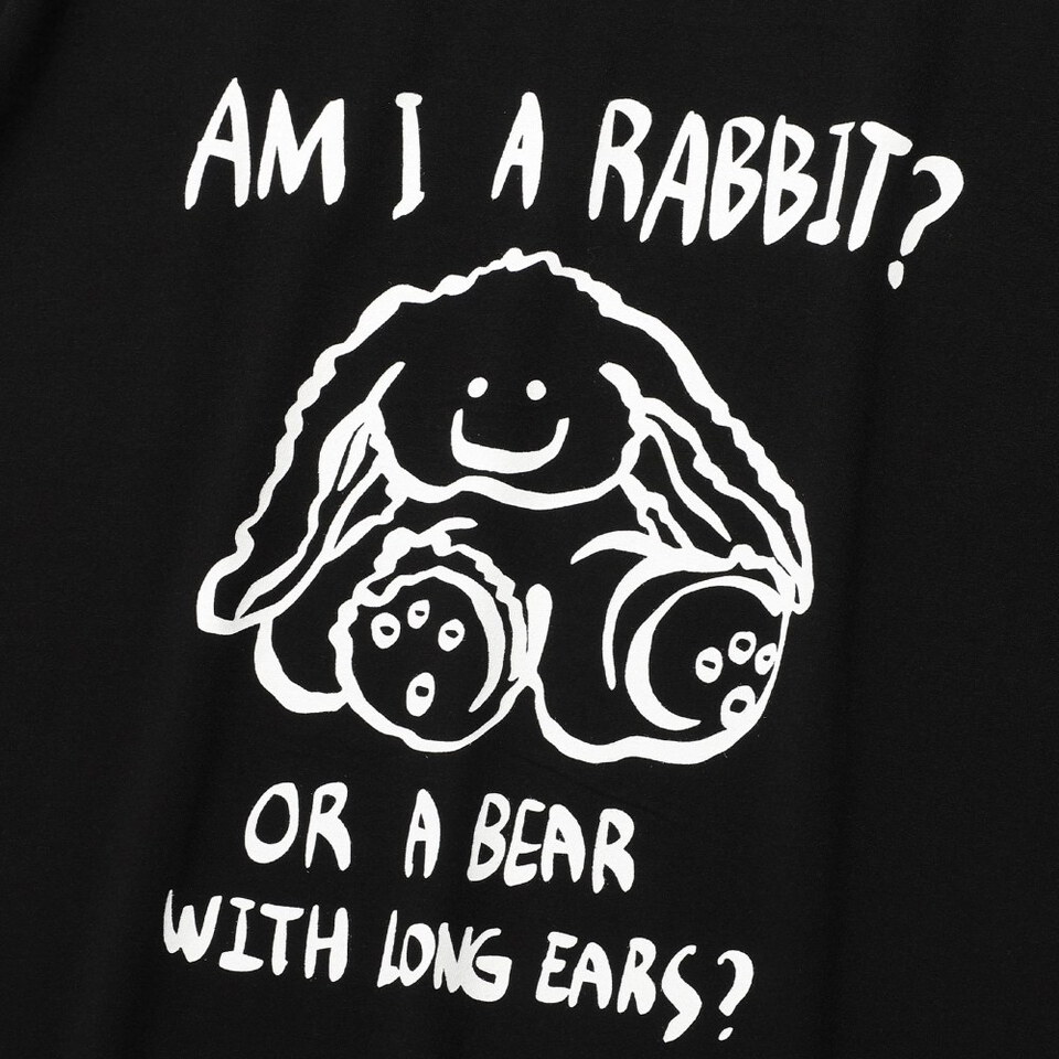 NGC0104-261 圖像上衣 RABBIT OR BEAR TEE