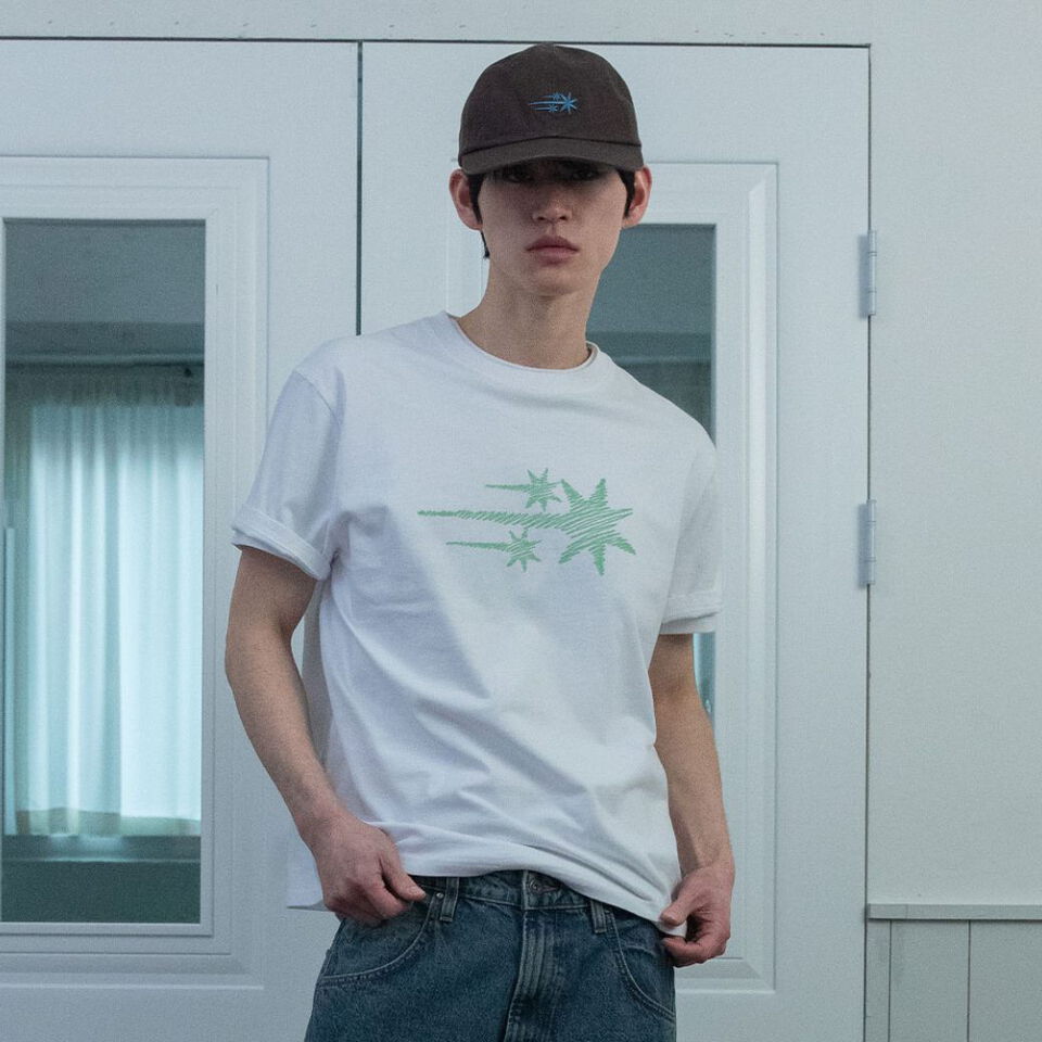 手繪星星上衣 SKETCH 3STAR BASIC TEE