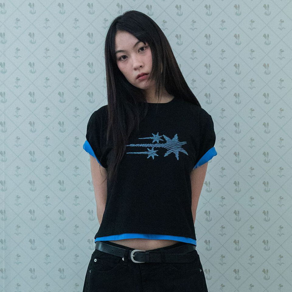 手繪星星上衣 SKETCH 3STAR BASIC TEE