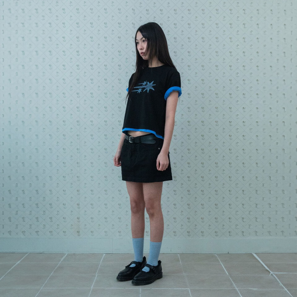 NGC0105-261 手繪星星上衣 SKETCH 3STAR BASIC TEE