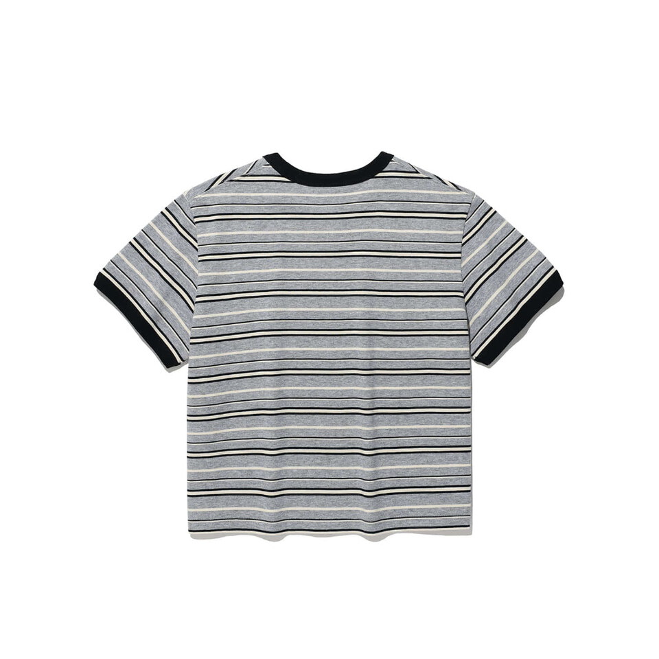 NGC0107-261 條紋星星上衣 STRIPE 3STAR BASIC RINGER TEE