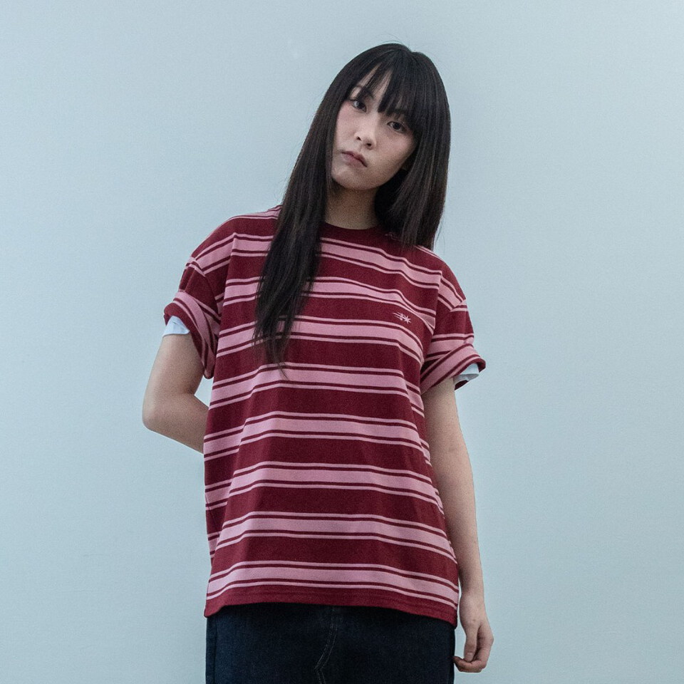NGC0109-261 條紋小星上衣 MULTI STRIPE 3STAR TEE