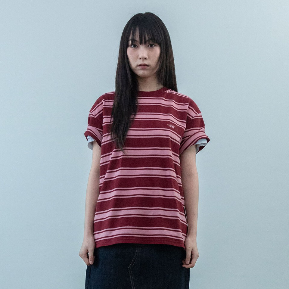 NGC0109-261 條紋小星上衣 MULTI STRIPE 3STAR TEE