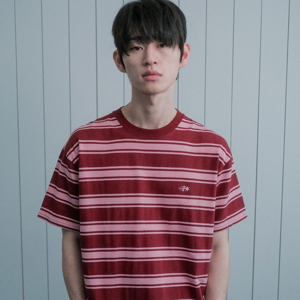 NGC0109-261 條紋小星上衣 MULTI STRIPE 3STAR TEE