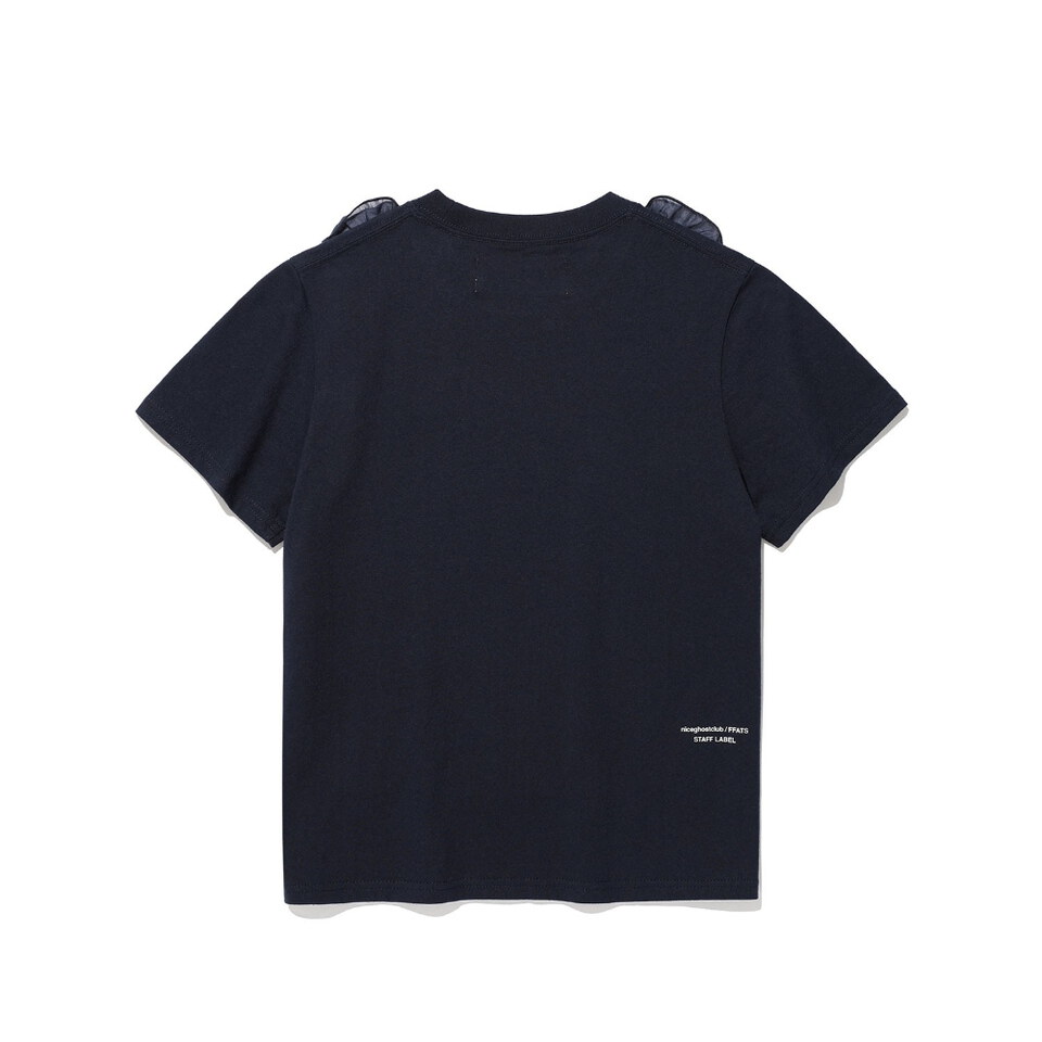 NGC0112-261 荷葉邊層次上衣 FFATS FRILL APRON LAYERED TEE