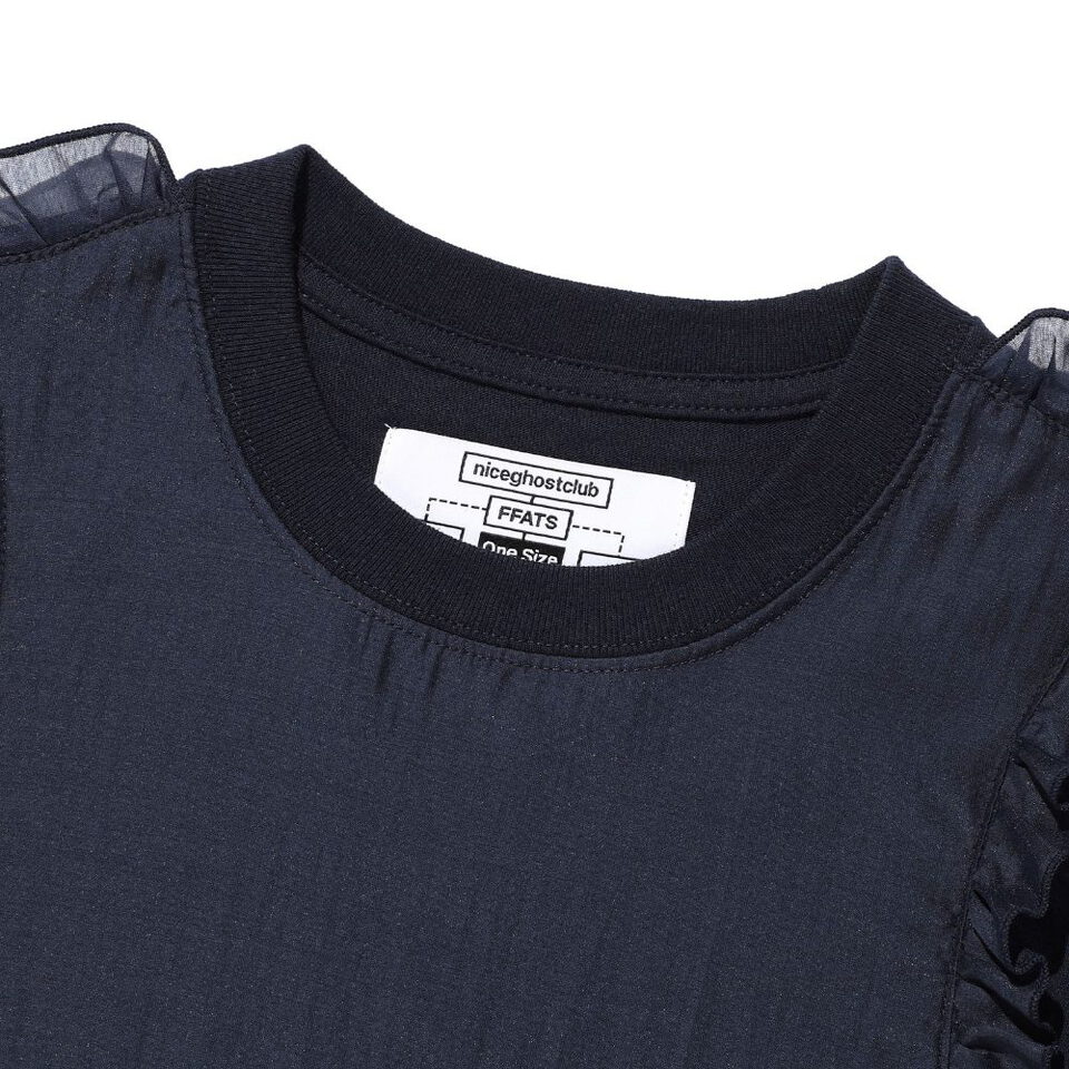 NGC0112-261 荷葉邊層次上衣 FFATS FRILL APRON LAYERED TEE