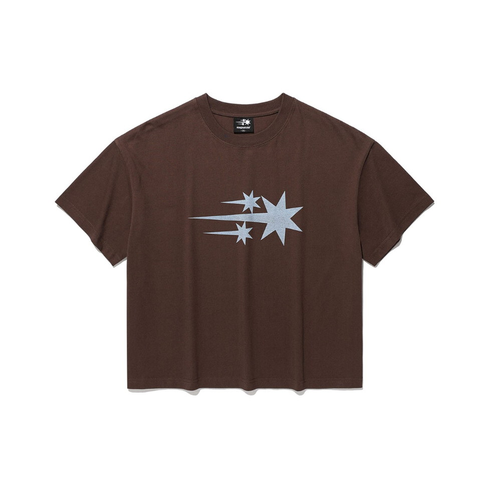 星星圖像上衣 3STAR BIG CROP TEE