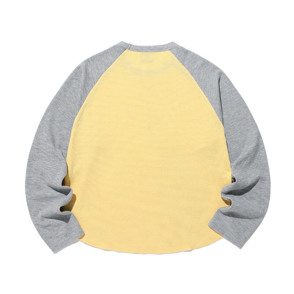 華夫格長TEE CAT ANGEL WAFFLE RAGLAN LS TEE