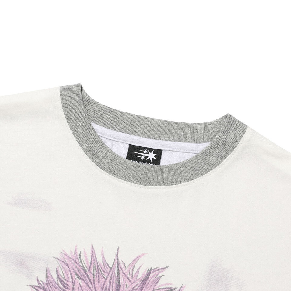 寬版撞色長TEE PINK BOY BIGBIG LS TEE