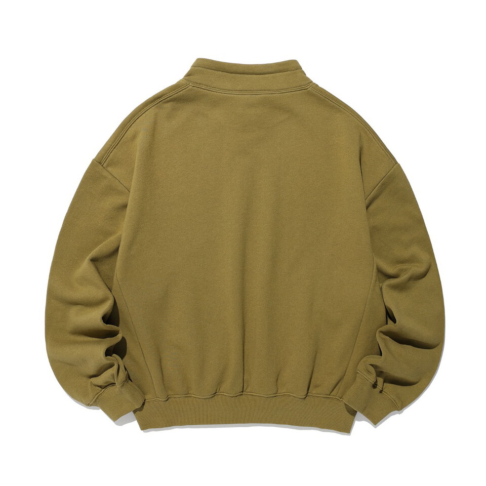 刺繡立領大學T 3STAR HIGH NECK SWEATSHIRTS