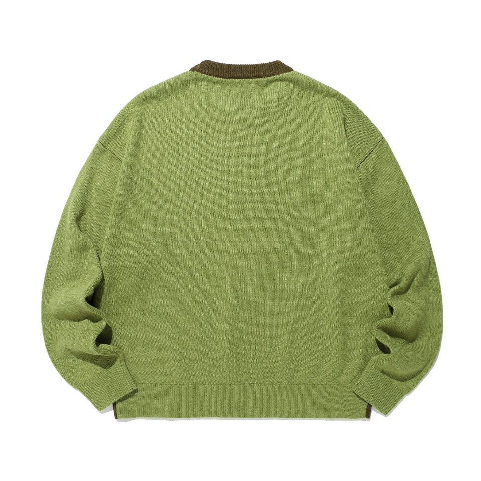 撞色拼接針織上衣 FREAKY COLORBLOCK KNIT