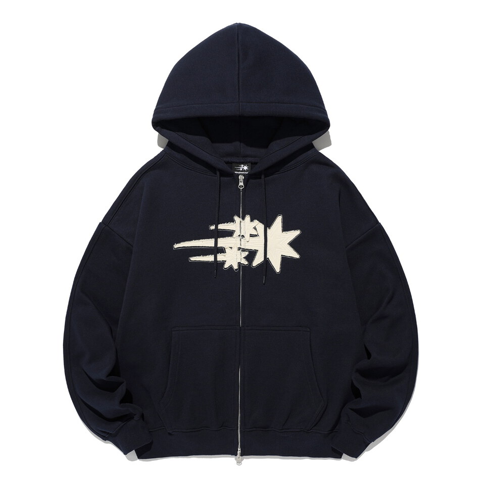 NGC0701-262 連帽外套 3STAR APPLIQUE HOODIE ZIP UP