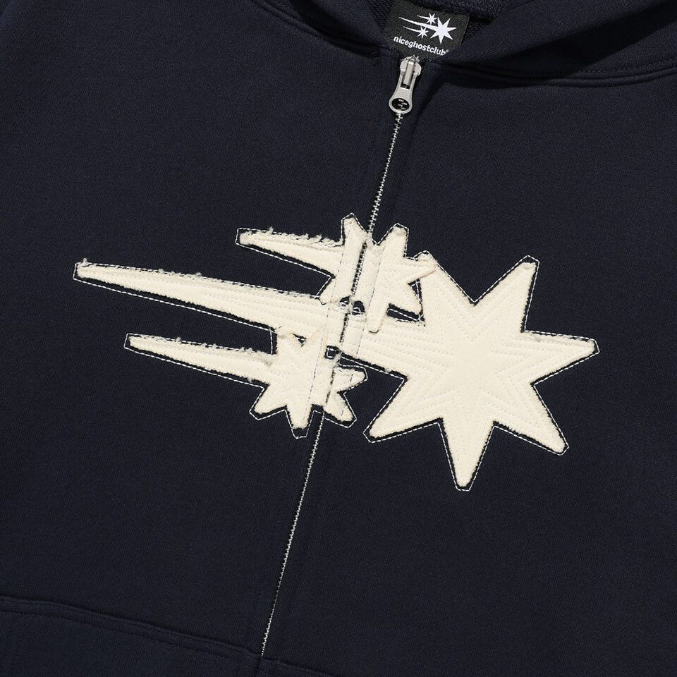 連帽外套 3STAR APPLIQUE HOODIE ZIP UP